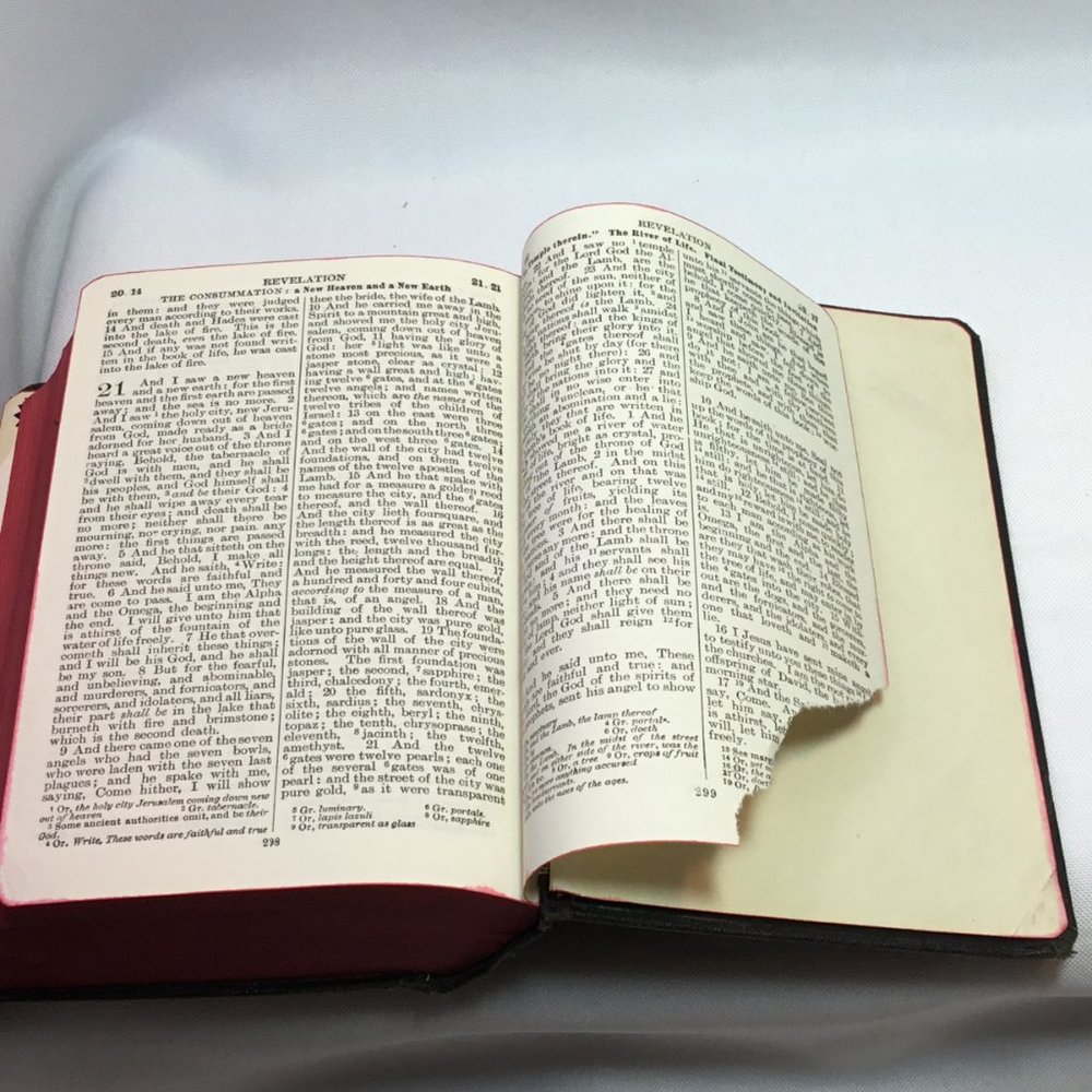 Holy Bible, 1929 American Bible Society Translated Original Tongues, Leather - Picture 9 of 10